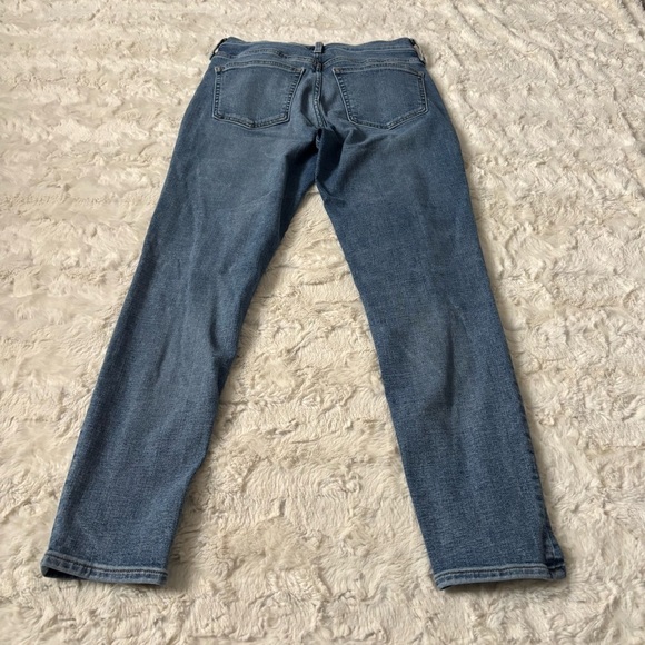J. Crew Women's Size 28 Blue Toothpick Jeans - Picture 6 of 6